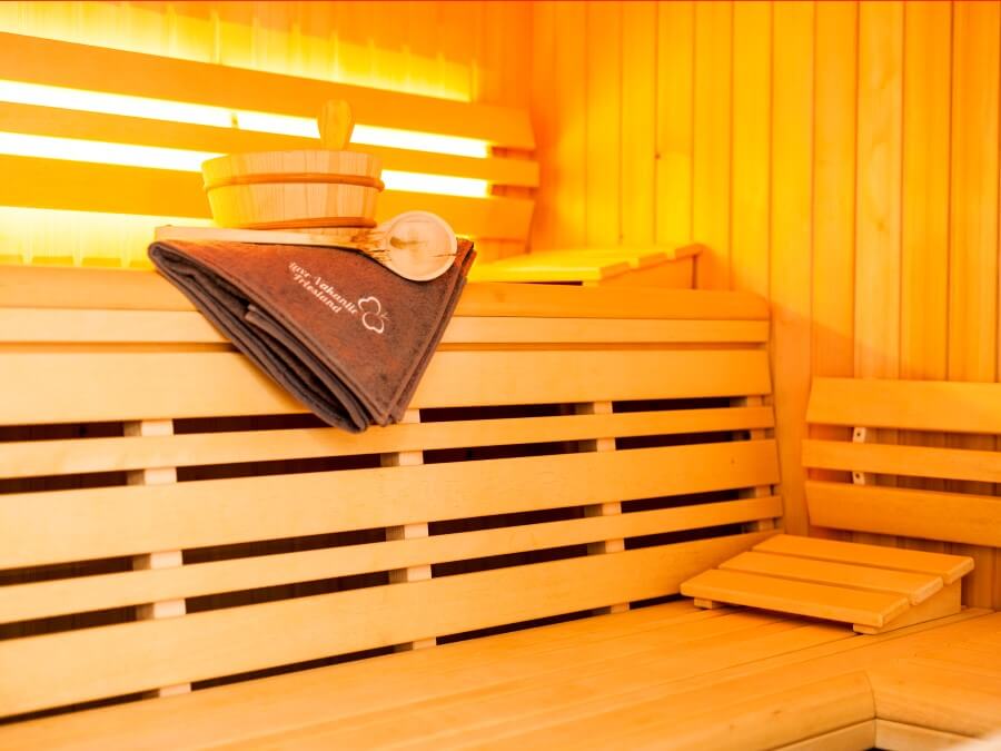 Heerlijk genieten in sauna of infra-rood sauna